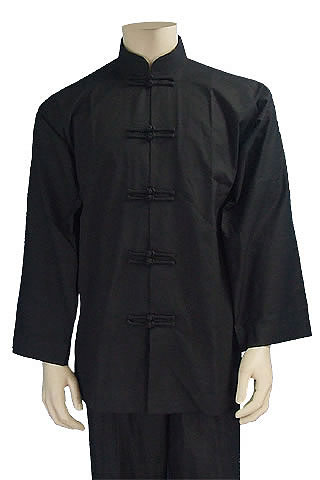 Mandarin Collar Dual-frog Duangua (Cotton Plain)